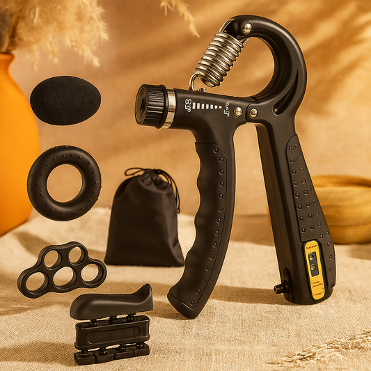 Kit Ejercitador Mano Muñeca 5 En 1